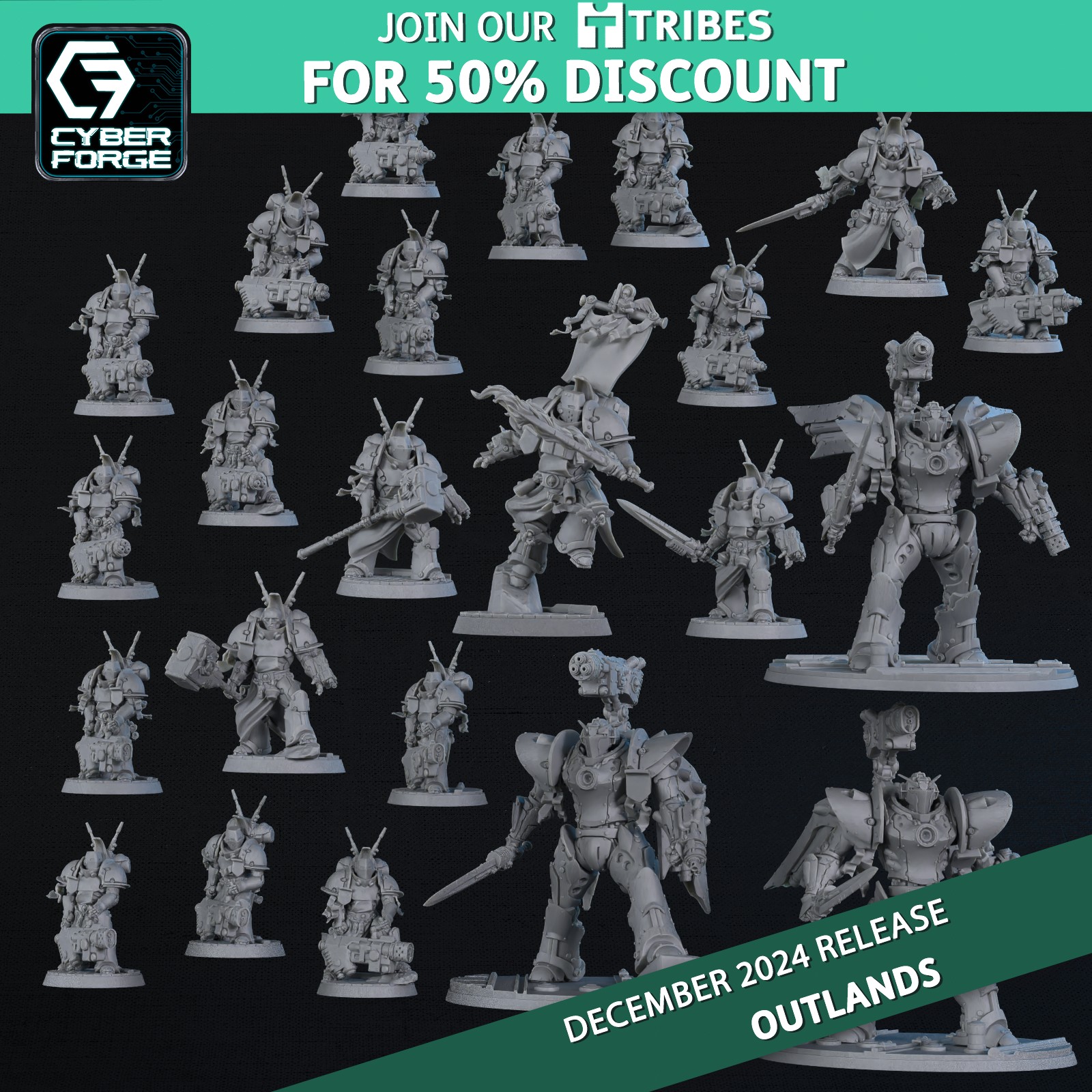 Cyber Forge Miniatures - 2024 - December - Outland